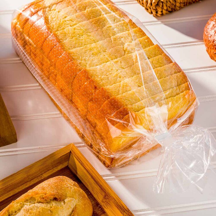 Restaurantware Bag Tek Clear Plastic Bread Bag - Micro-Perforated, With  Wicket Dispenser - 24