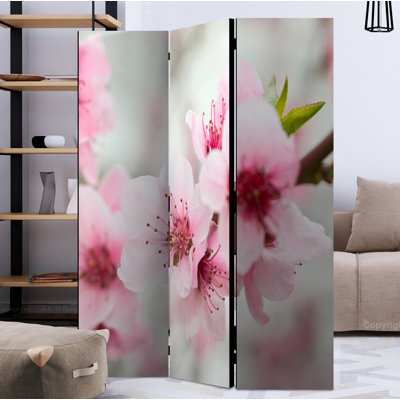 Movses 172cm H Folding Room Divider