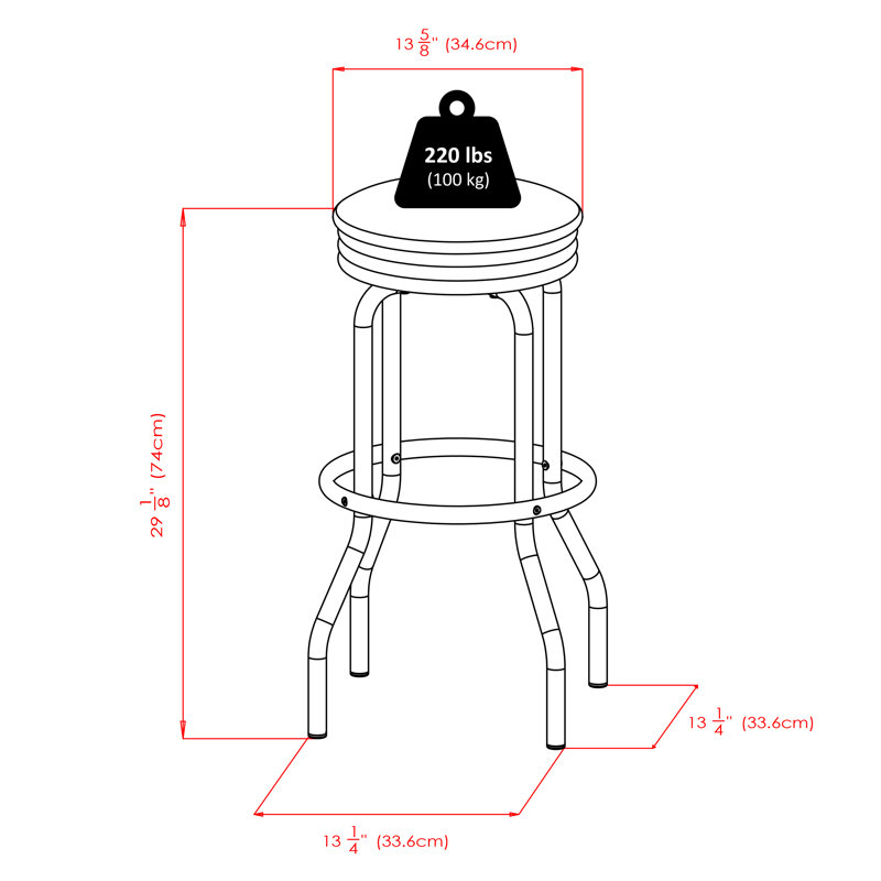 Clarksburg 2 - Person Pedestal Dining Set