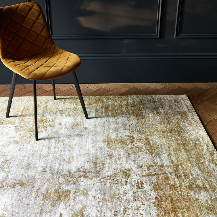 Alcyone Abstract Viscose Hand Woven Area Rug
