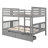 Anjuma Kids Full Over Full Bunk Bed with Drawers-1078143