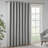 Maya Printed Heathered Blackout Grommet Top Single Curtain Panel-1506156748-1480168583