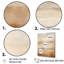 «Beige Sandy Clouds Horizon III», art mural sur toile-2089276468-2089276475