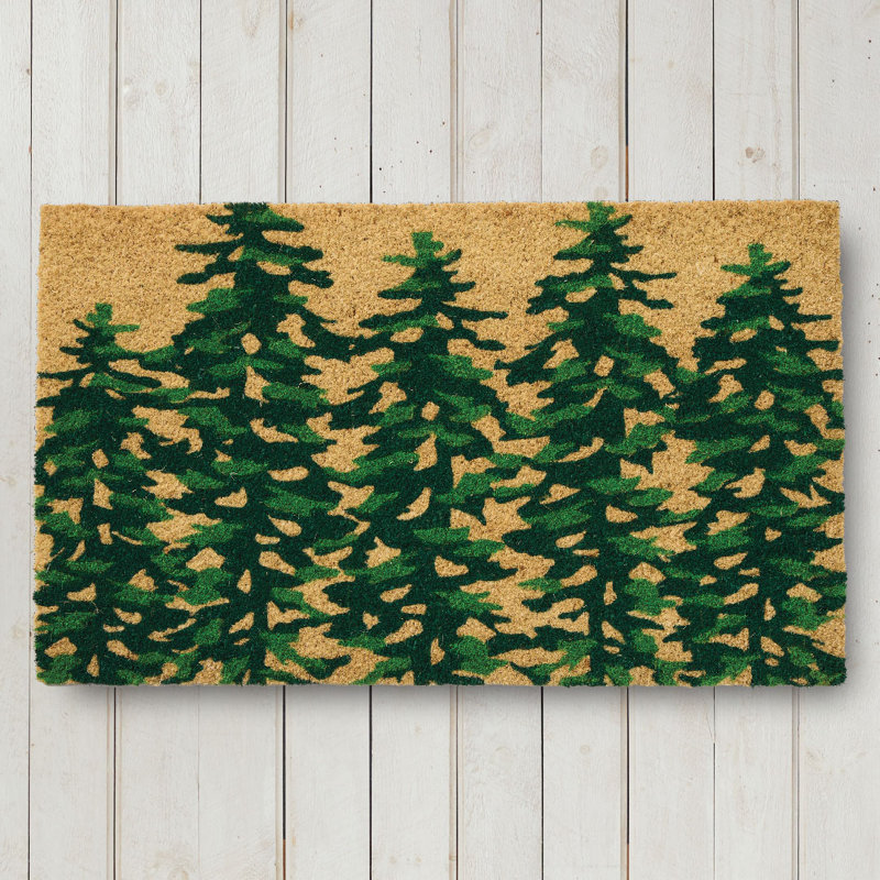 Pine Forest Doormat 18x30
