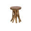 Regina Solid Wood Abstract End Table