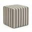 Berlin Gardens Lilly Hive 20" Square Pouf-33114981