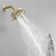 Single Handle 1-Spray Round Rain Shower Faucet Set 1.8 GPM With High Pressure Shower Head