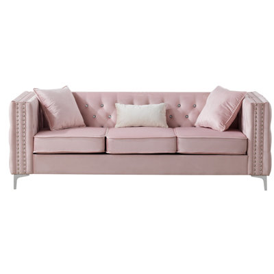 Glory Furniture Paige Sofa, Upholstered Sofa