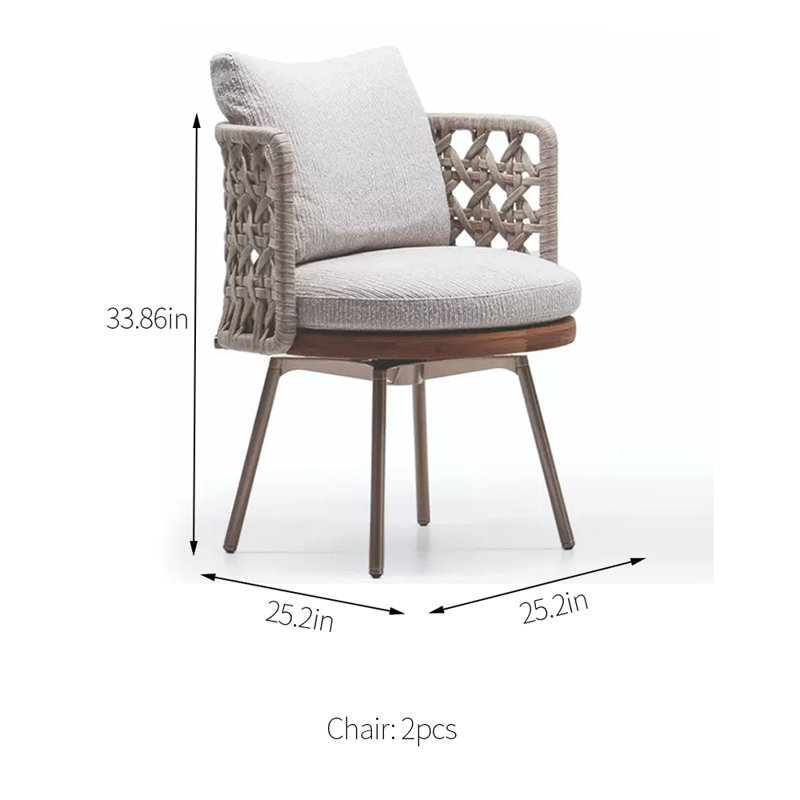 Chaise de patio ouverte