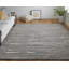 Rectangle Conor Abstract Hand Loomed Wool Area Rug in Gray/Taupe/Ivory-91289866