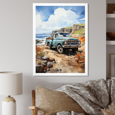 Taourirt Pickup Truck Coastal Harmony - Imprimé