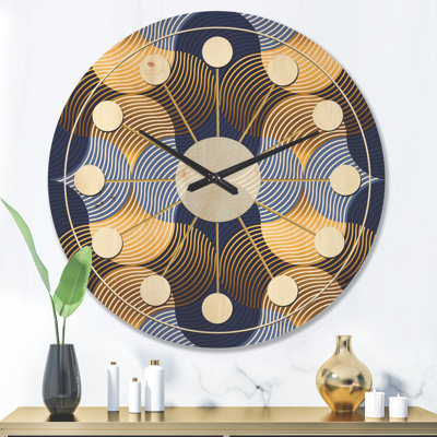 Horloge murale rétro Mid-Century