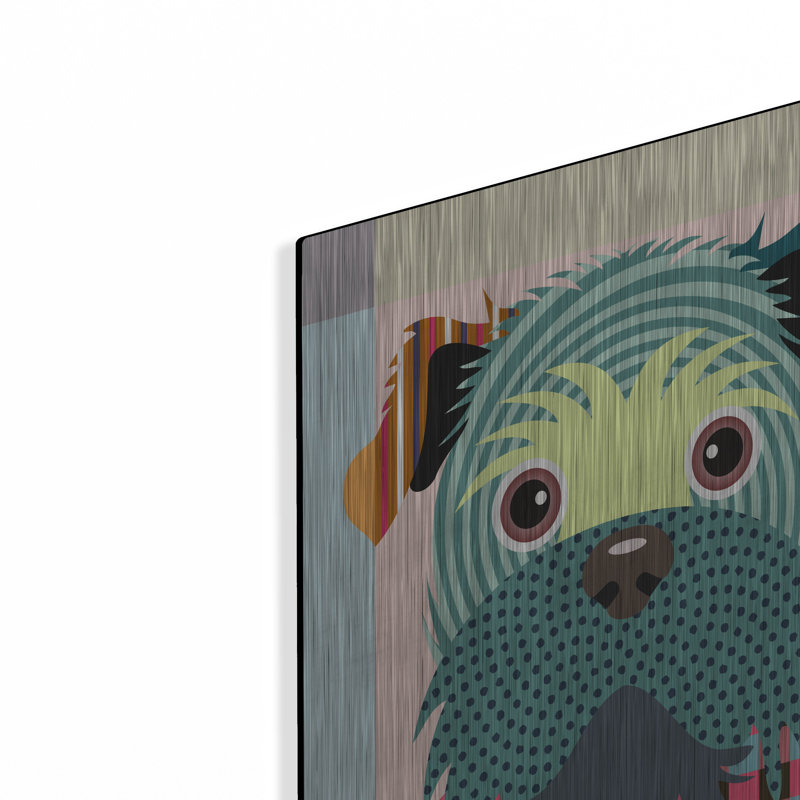 «Brussels Griffon» par Lanre Adefioyue, H 24 po x l 16 po