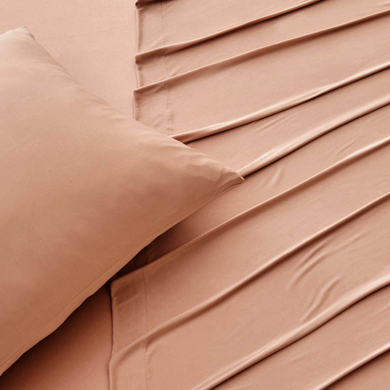 Twin Pink Ultra Soft Polyester Microfiber Bed Sheet Set