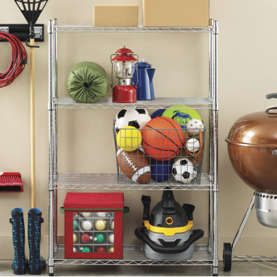 Jurado 36'' W Iron Shelving Unit