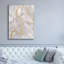 Toile épique Graffiti «Shimmering Water 3 Neutral» par Albena Hristova, 40 po x 54 po