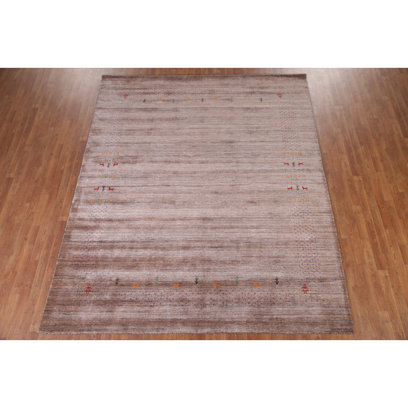 Handmade Gabbeh Indian Area Rug 8x10