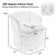 Fauteuil d'appoint pivotant en similicuir-1562559576