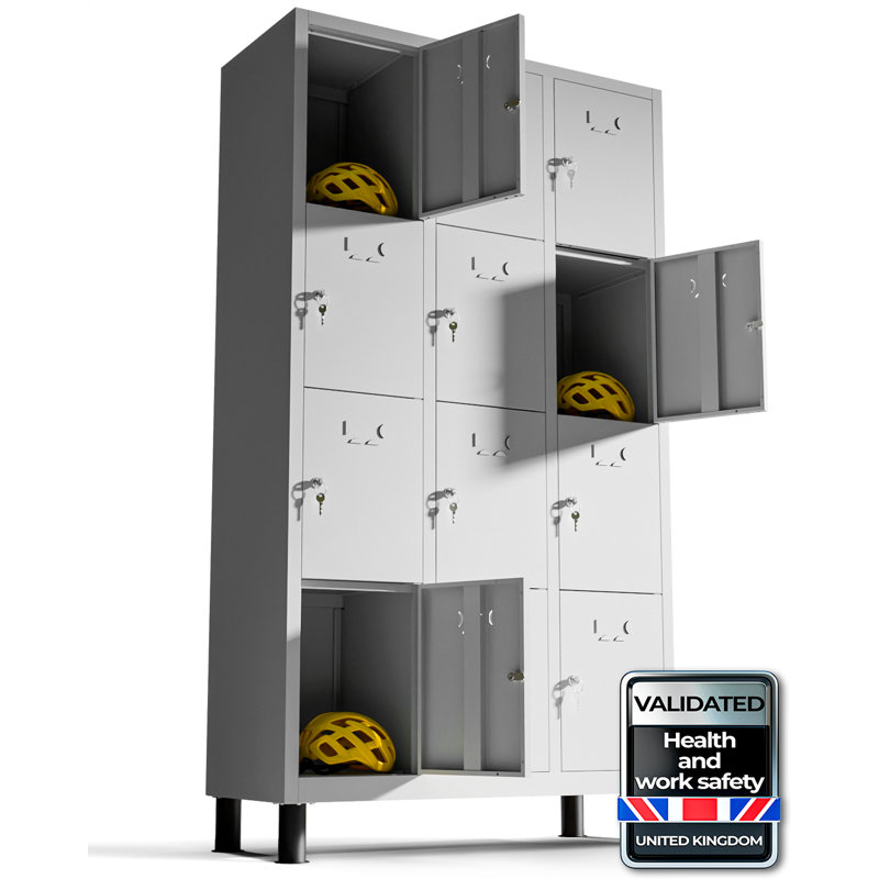 Galvanised Steel Storage System, Grey