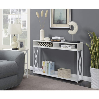 Console 2 niveaux Concepts Tucson Deluxe, blanc