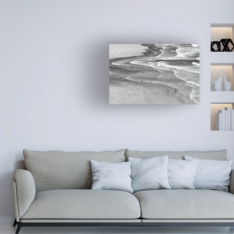 Art sur toile Massimo Della Latta La Spiaggia 2, H 12 po x l 19 po