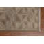 Tapis beige / brun en laine noué à la main de conception unique 8 pi x 9 pi 11 po New Age