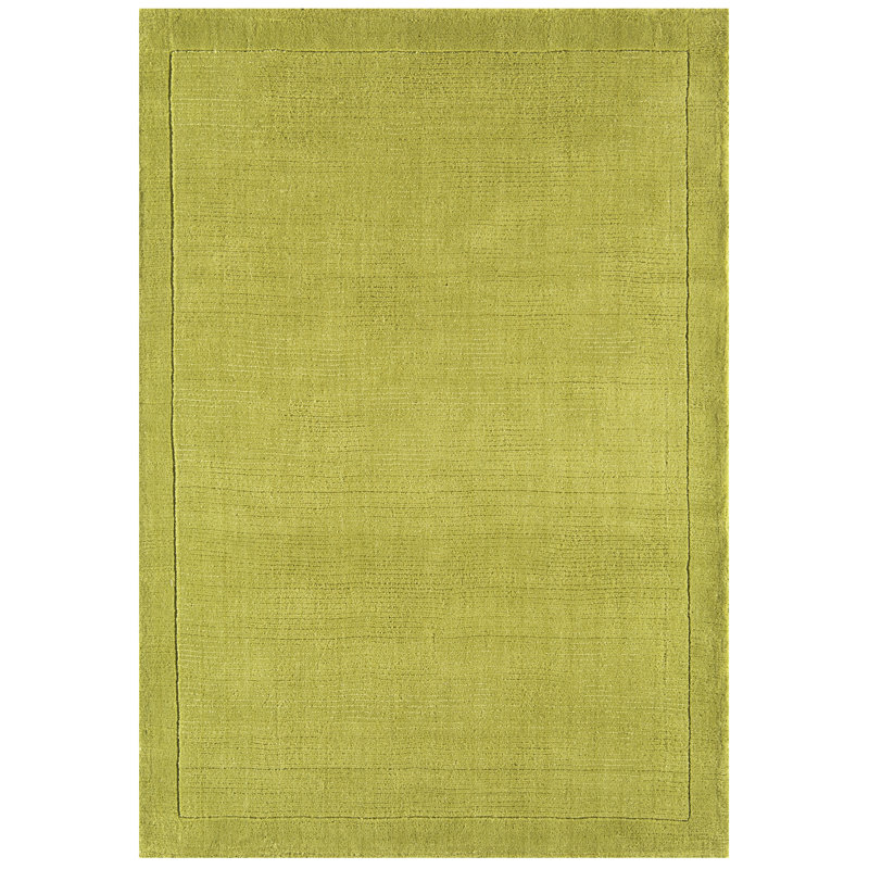 Durbin Solid Colour Wool Hand Woven Area Rug, Rectangle 120 x 170cm