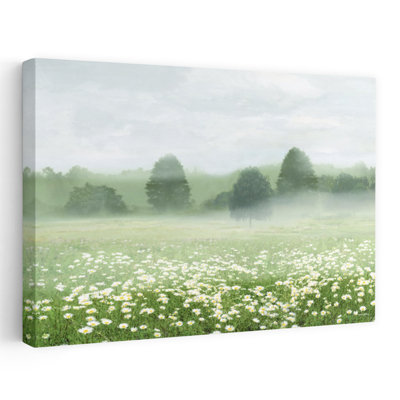 Art contemporain, art contemporain, paysage de marguerite