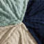 Bedsure Chequered Soft Fluffy Fleece Throw Blanket -113850106-113850110