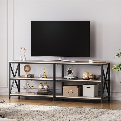 Amanita TV Stand, 3-Tier TV Console Table