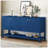 U-Style Functional Entryway Console Table With Ample Storage,Suitable For Study,Entrance And Living Room-1994622246