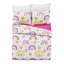 Ensemble d'édredon réversible en microfibre pour enfants Rainbow & Suns-267653192