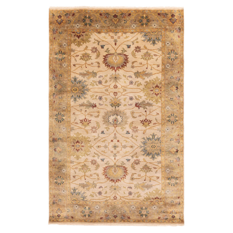 Tapis ivoire Jules Serapi 5 pi 0 po x 7 pi 10 po