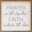 Prayer Is The Key - blanc-1901108399