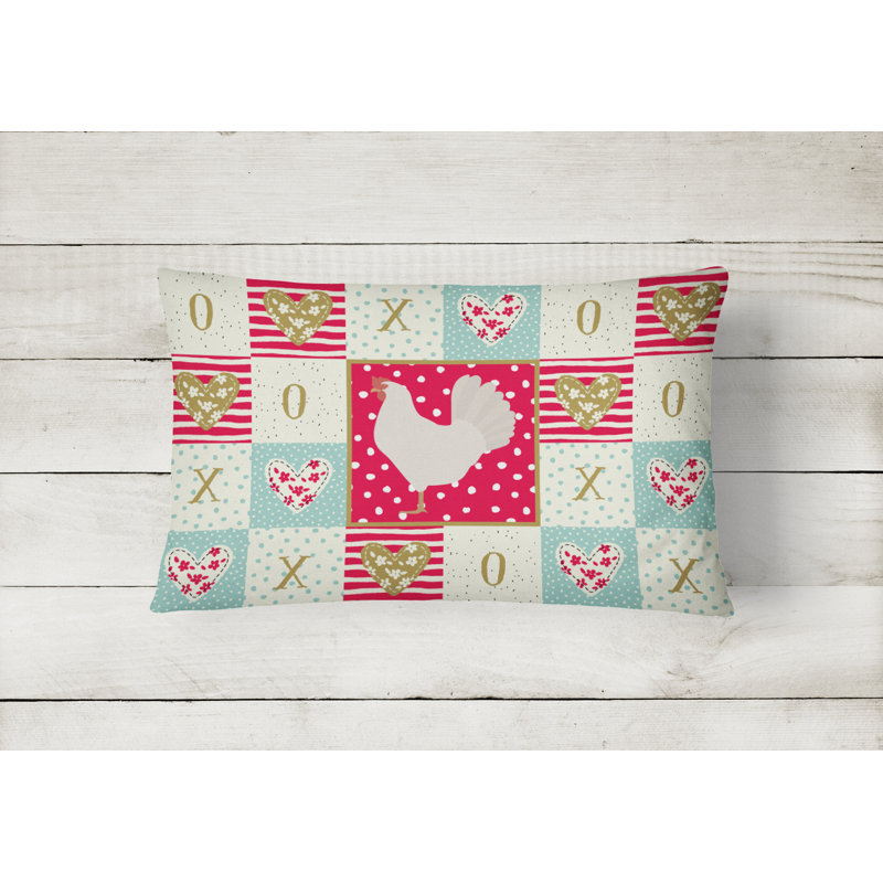 Patchwork Outdoor Throw Pillow