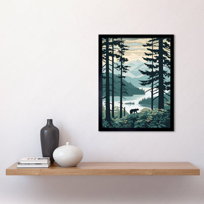 Clarkrange Single Picture Frame Print