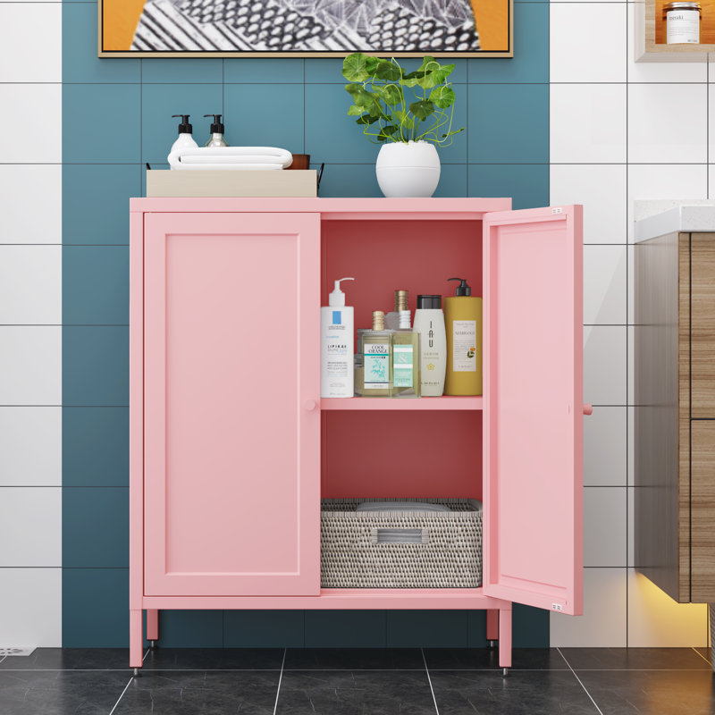 Armoire de salle de bain, armoire de rangement avec tablette réglable, organisateur autoportant moderne, buffet de style campagnard, armoires décoratives pour la salle de bain, cuisine, entrée