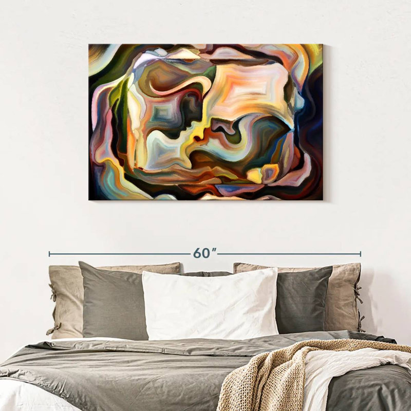 «Passionate Moment», reproduction d'art sur toile, L 30 po x H 45 po