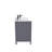 Rooh 72'' Double Bathroom Vanity with White Quartz Top-101808810-101808809
