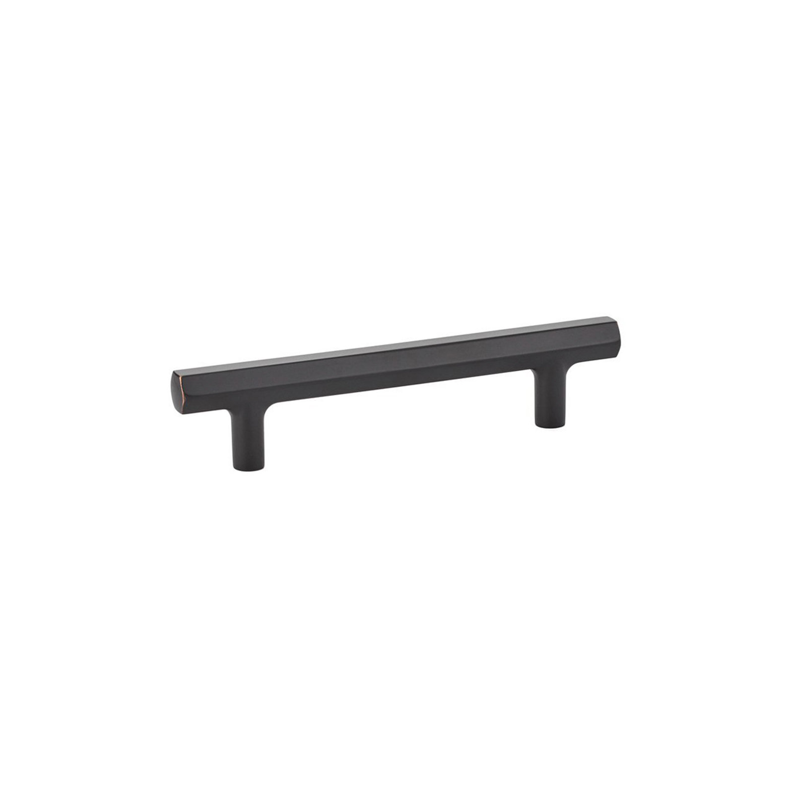 Emtek Mod Hex Cabinet Pull, Oil Rubbed Bronze, 4"