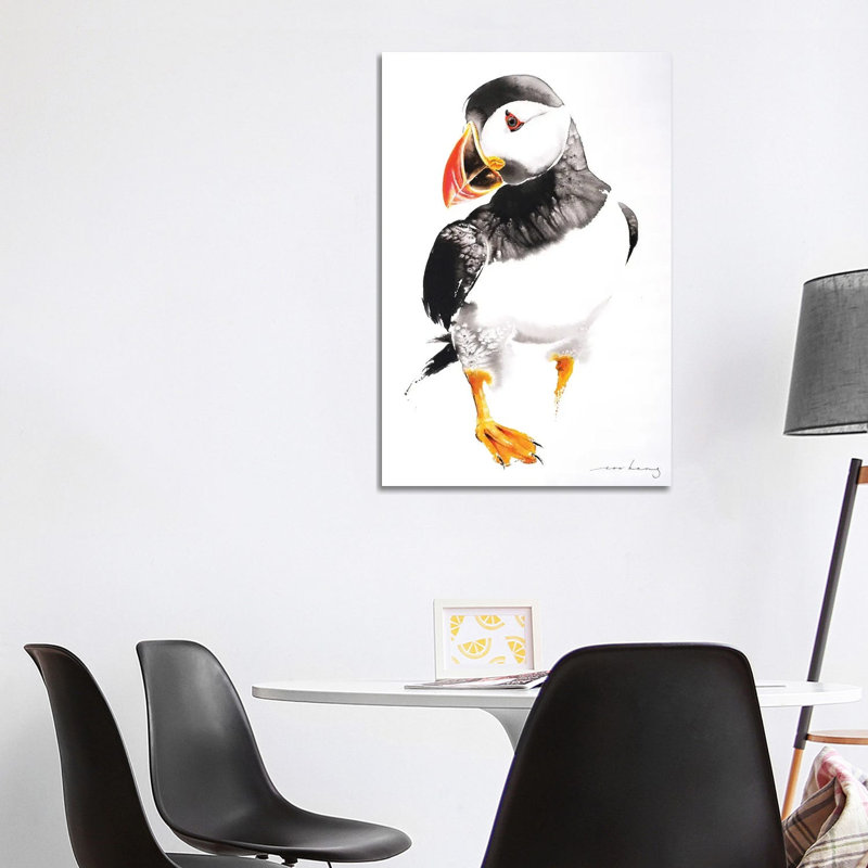 Puffin III by Soo Beng Lim - Wrapped Canvas Print, 101.6 cm H x 66.04 cm W
