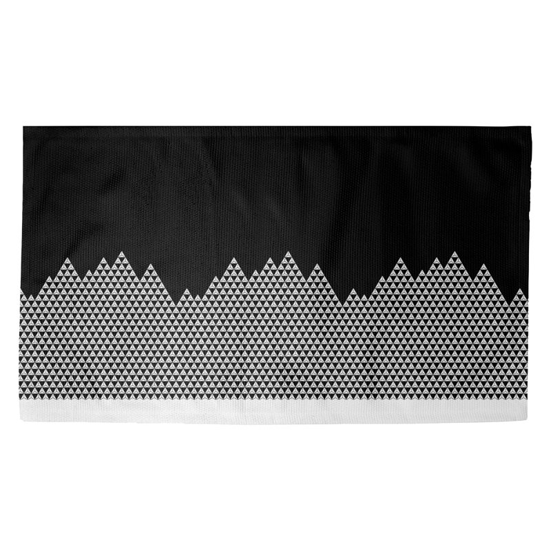 Avicia Non-Slip Geometric Indoor Doormat, Rectangle 5'2.5" x 7'2"