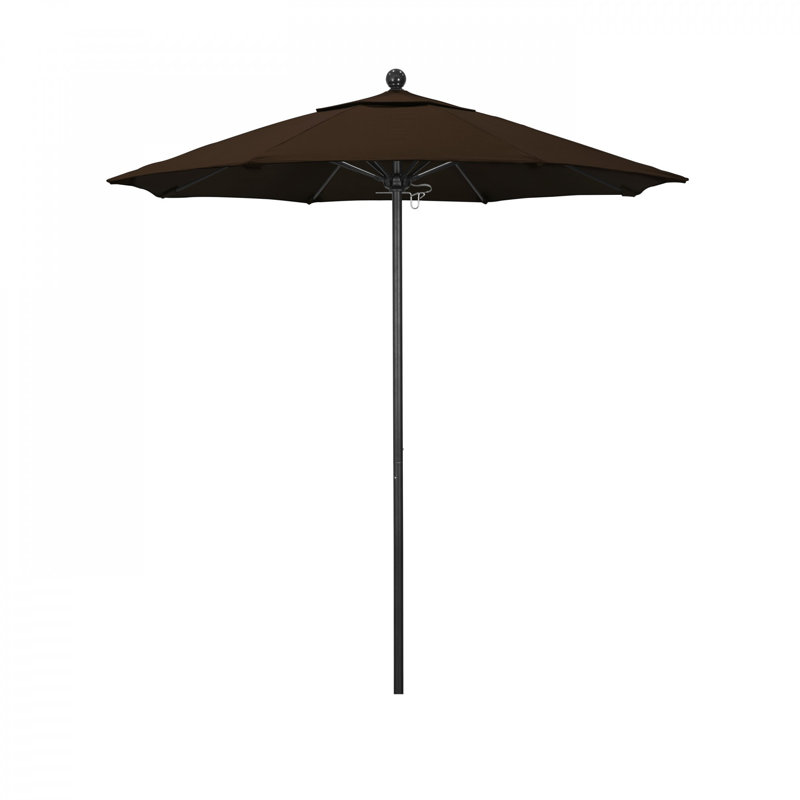 Parasol de marché 7,5 pi Kylan, Toile performance moka