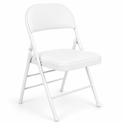 Faux Leather Banquet Folding Chair Folding Chair