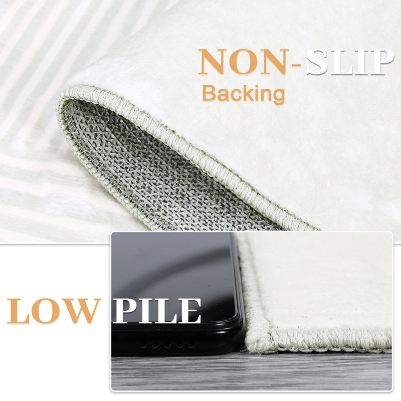 Tapis Rosmary avec envers antidérapant, Rectangle 5 pi x 7 pi