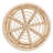 Modern Bohemian Rattan Nesting End Table Set