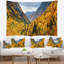 Paysage, tapisserie d'automne jaune sur une tapisserie-28487588