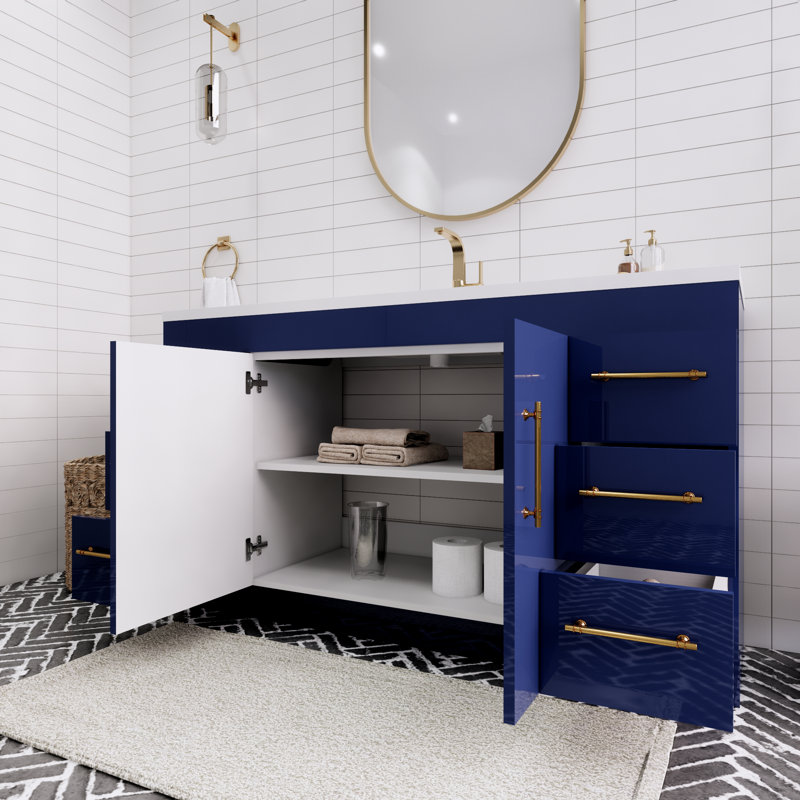 Meuble-lavabo simple 60 po