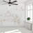 Elys 52-Inch Indoor/Outdoor Ceiling Fan with Up/Down Light, Matte Black with Matte Black Blades, 6CCT Color Select, Integrated LED, Remote Control (5-Blade)-1081620817