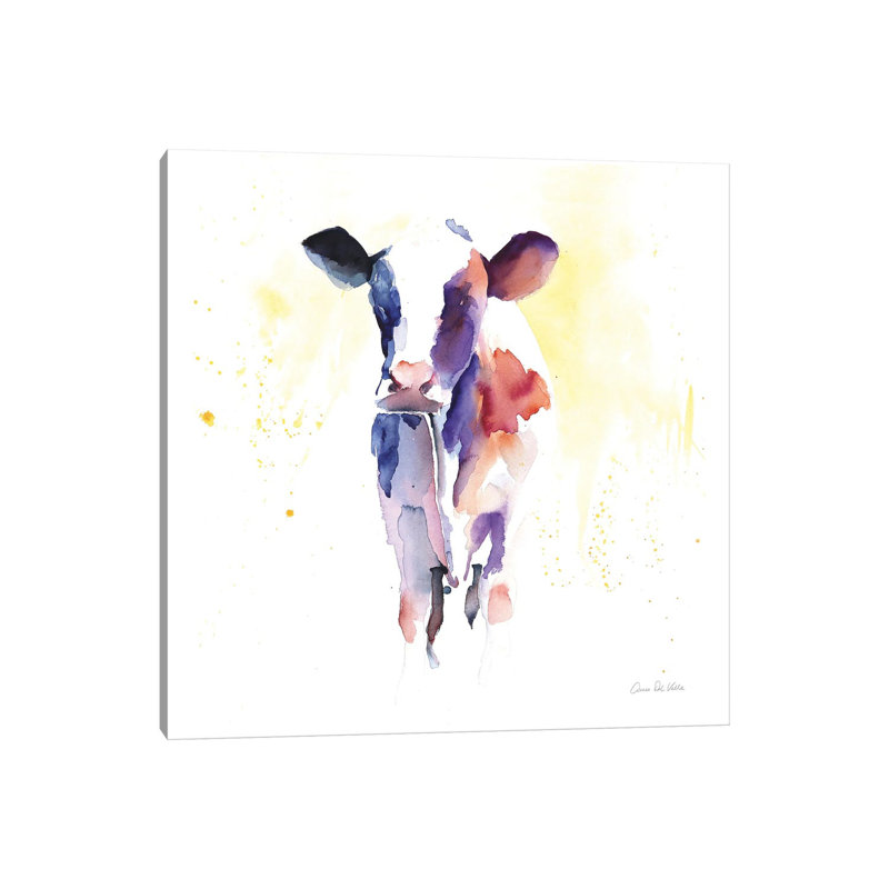 Holstein II by Aimee Del Valle - Wrapped Canvas Print, 30.48 cm H x 30.48 cm W